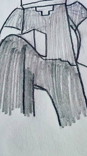 Minecraft Village Drawing Tutorial