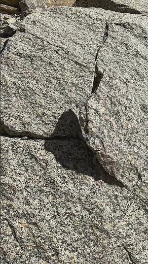 exfoliation of rock due to weathering...