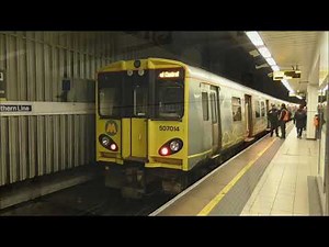 Merseyrail Class 507 Train Ride - Kirkby to Liverpool Central