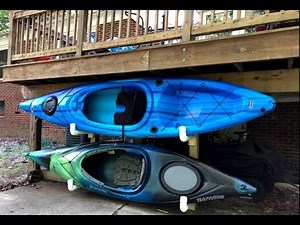 Under-Deck Kayak Storage Rack