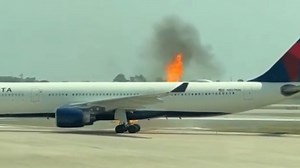 Major engine fire forces evacuation of Delta flight