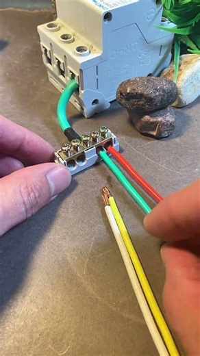 How To Wire One-In Four-Out Quick Connection Method #WiringInstallation #shortsfeed #wire #copper