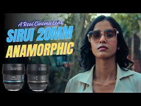INSANE Cinema Quality with Sirui 20mm T1.8 Anamorphic Lens?