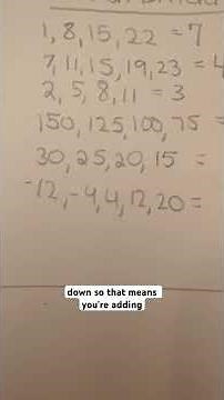 Geometric and Arithmetic sequences