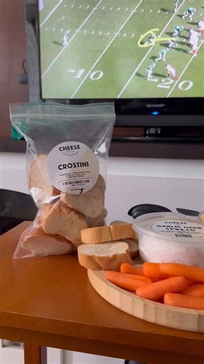 Game on 🏈🧀 Kick back and snack happy this weekend with our creamy cheese spreads and perfectly crunchy crostini. Easy to serve, impossible to resist, and a total win for football watching—from kickoff to the final whistle. | The Cheese Shop