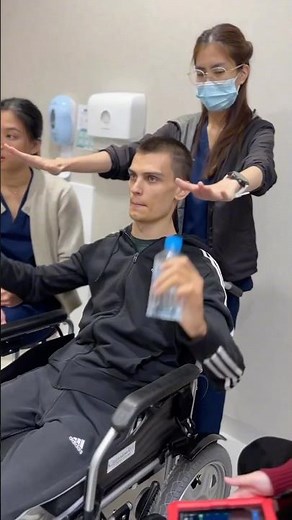 Bruno, a C5 #spinalcordinjury patient, returns stronger after Epidural Stimulation surgery last year