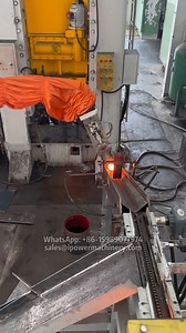 Ball Cage Forging Automated Robot – High-Speed Hot Forging Automation 📞WeChat / WhatsApp 86-15989077974 📫 sales@ipowermachinery.com 🌐 http://www.ipowermachinery.com #forging #automation #robotics #hotforging #ballcage #cvjoint #manufacturing | Ipower Machinery
