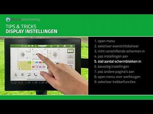 Fendt ONE: terminal instellingen