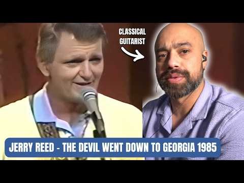 I Was NOT Ready for Jerry Reed… 🤯 Classical Guitarist Reacts to Devil Went Down to Georgia (1985)