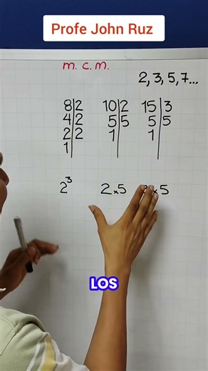 Así se hace el MCM sin sufrir (ni confundirte) #matemáticas #aprender #enseñar #maths #educación