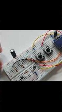 Charge Discharge Capacitors with Arduino nano