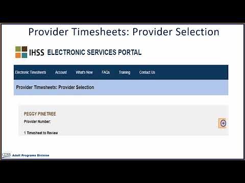 ESP English Approving Timesheets Video