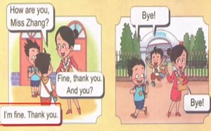 鲁科版三年级上 U1L4 Let's talk