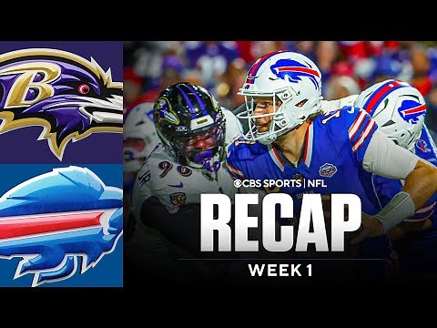 Josh Allen, Bills Complete Late Comeback to STUN Ravens | Game Recap
