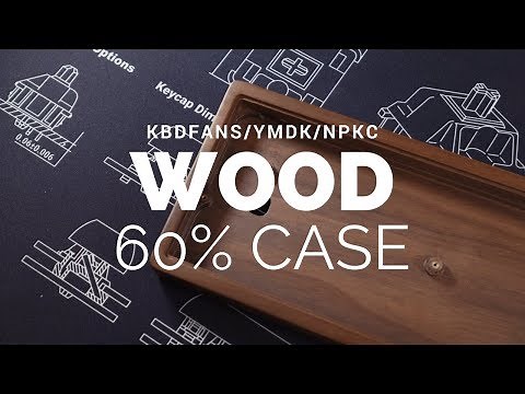 KBDFans Wood 60% Mechanical Keyboard Case Review
