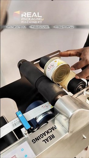 Semi Automatic Labeling Machine | sticker Labeling machine #stickerlabeling