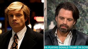 Sebastian Sten talks about his role of playing a young Trump