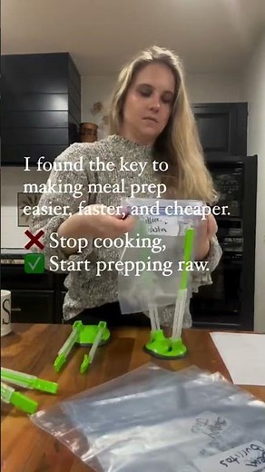 Raw Freezer Meal Prep! Here's how I do it 👇