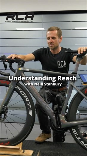 Understanding what a bike’s reach really is can make a huge difference when sizing your road bike. Getting this right helps you dial in your position, improve comfort, and maximise performance, especially when switching to a new frame. In this video, professional bike fitter Neill Stanbury breaks down reach in a simple, practical way so you know exactly what to look for when choosing your next bike. Full video available on our RCA YouTube channel. #cycling #roadcycling | Road Cycling Academy