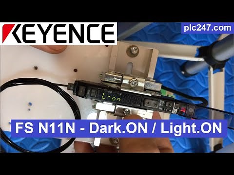 Keyence FS N11N - "Dark.ON & Light.ON" Mode