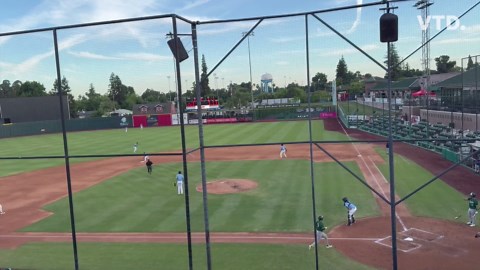 Watch: El Diamante's D'Angelo Dalle Mese smashes RBI double vs Redwood