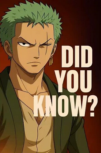 The Hidden Meaning Behind Zoro’s Name 👁 | One Piece Facts