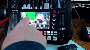 FoMaKo NDI Camera 20X Optical Zoom NDI PTZ Camera HDMI(2pcs) +M3 Video Mixer Switcher+ KC608 Pro PTZ Controller (BN202 + M3)