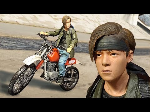 NECA Terminator 2: John Connor with Dirt Bike SDCC 2019 Exclusive Action Figure Review