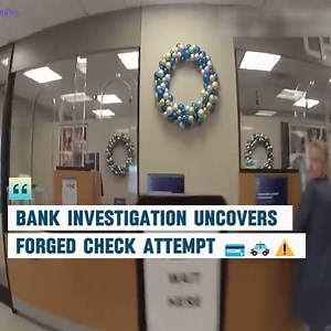 6.2K views · 81 reactions | Bank Investigation Uncovers Forged Check...