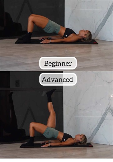 Beginner vs Advanced, so everyone gets a workout 💪🏽 You can do this as a full body workout, every exercise back to back, 10-12 reps each, 3 rounds 🔥 Beginner → Advanced 👇🏽 1. Bodyweight squat → Jump squat 2. Reverse lunge → Jumping lunges 3. Knee push-up → Regular push-up 4. Glute bridge → Single-leg glute bridge 5. Crunch → V-up 6. Knee-to-elbow → Mountain climbers 👉🏽 Start where you are, progress when you're ready. Save this & send it to someone who needs it! Looking for a coach? I got 
