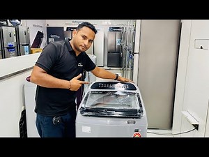 Latest Samsung Full Automatic Top Load Washing Machine 9 Kg Review Demo And How To Use - WA90T5260BY