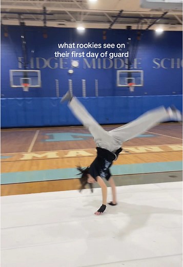Newbies Experience on Their First Day of Color Guard
