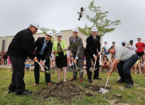 Ready, set, splash: City officials break ground at new east-end pool