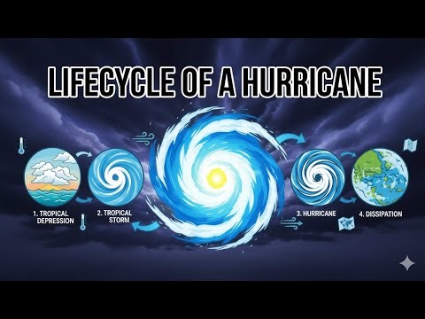 Hurricane Formation Explained | Coriolis Effect | AI Sci-Fi Video