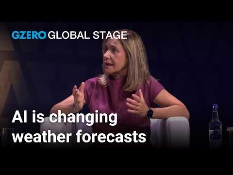 How AI is revolutionizing weather forecasting | Prof. Celeste Saulo | GZERO Global Stage