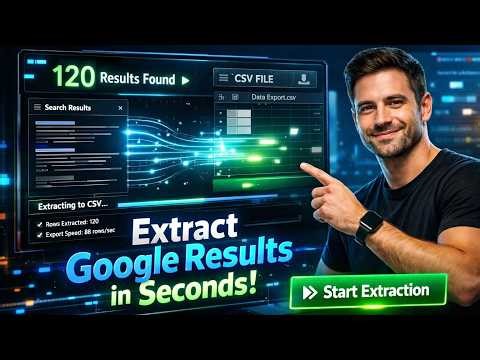 Google Search Scraper Script 🔥 Extract Unlimited Results to CSV (Tampermonkey Automation)