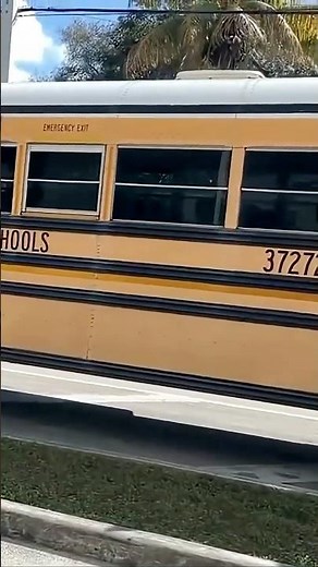 Miami Dade district school bus 2007 bluebird vision #37272 with a caterpillar c7 engine