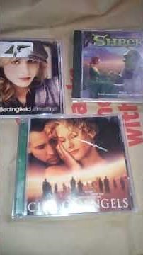 1998 City of Angels soundtrack, 2001 Shrek CD, Natasha Bedingfield Unwritten CD!#natashabedingfield