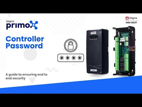 Controller Password - Primo