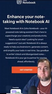 📝 Zoho’s new Notebook AI is a powerful tool designed to help small business owners stay organized and improve productivity. Going beyond basic note-taking, it offers advanced features like email drafting, proposal creation, and idea brainstorming, with real-time smart suggestions. Powered by Zoho Writer’s BluePencil, it also provides grammar insights for clearer communication. Notebook AI enhances efficiency with translation capabilities, accurate transcriptions, and automatic organization of m