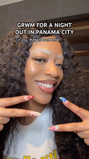 #UrbanDecayPartner GRWM for a Night Out in Panama City 🇵🇦 | New Makeup from Urban Decay #grwm #new