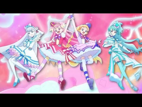 Wonderful Precure- ALL the transformations FULL HD