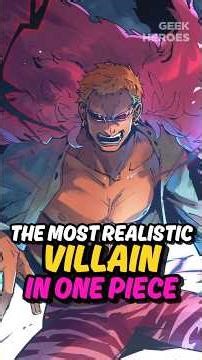 Why Doflamingo Is the Best Antagonist in One Piece? #anime #shorts #onepiece