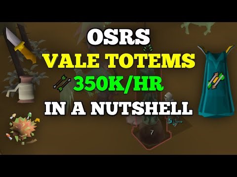 Vale Totems (Varlamore Fletching) - 350k/HR - In A Nutshell