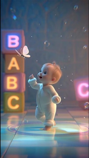 Baby playing with butterfly 🦋 Cute Baby