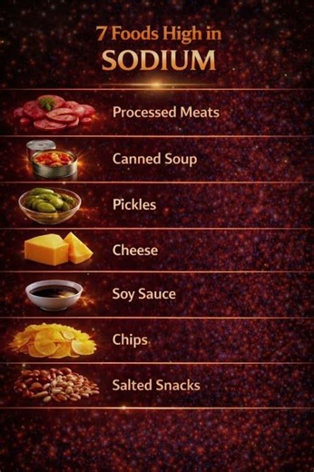 7 Foods High in Sodium (You’re Already Eating These)