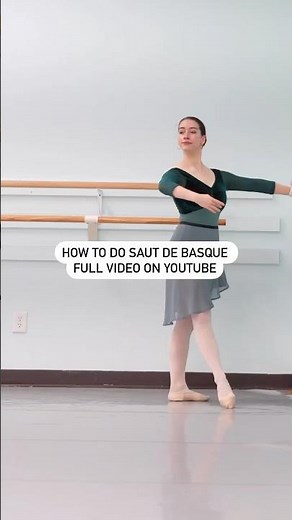 How to do saut de basque. Check out my latest video #ballet #tips #sautdebasque #balletteacher