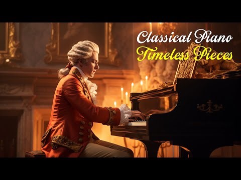 Peaceful Classical Piano – 25 Timeless Pieces by Mozart, Chopin, Beethoven & Bach 🎶🎶