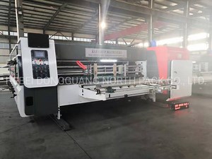 [Hot Item] Corrugated Cardboard Flexo Three Printing Slotter Die-cutter Machine