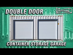 Framing, Insulating, & Finishing A Container Storage Garage